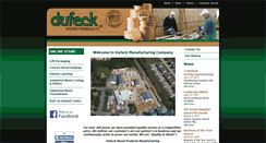 Desktop Screenshot of dufeckwood.com